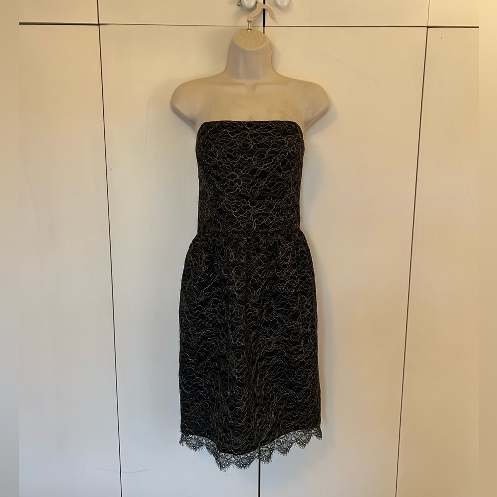 Corey Lynn Calter strapless cocktail dress
